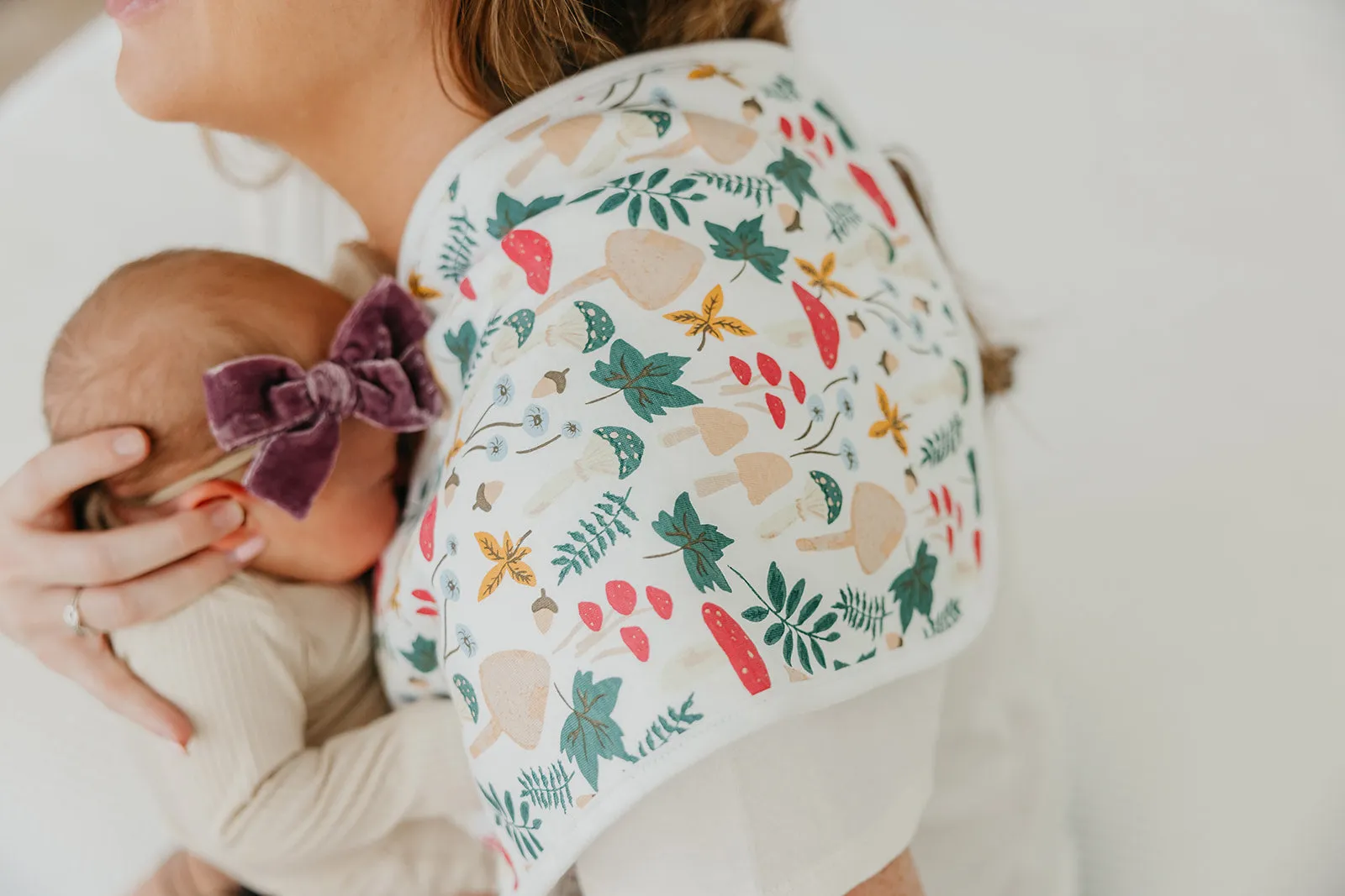 Premium Burp Cloths - Ivy