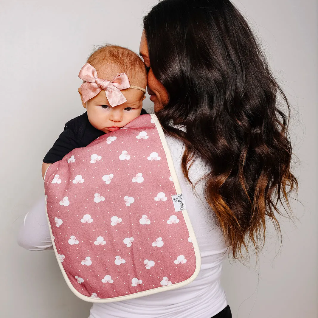 Premium Burp Cloths - Minnie Mouse