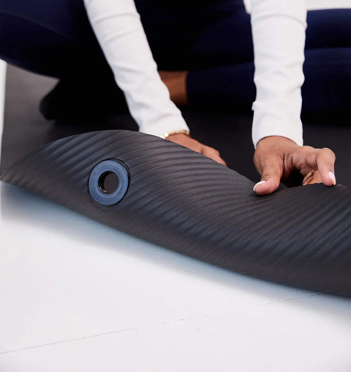 PTP XL Workout Mat - 10mm - Black
