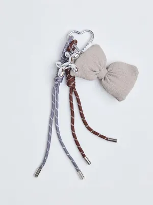 Puffy Bow Bag Charm