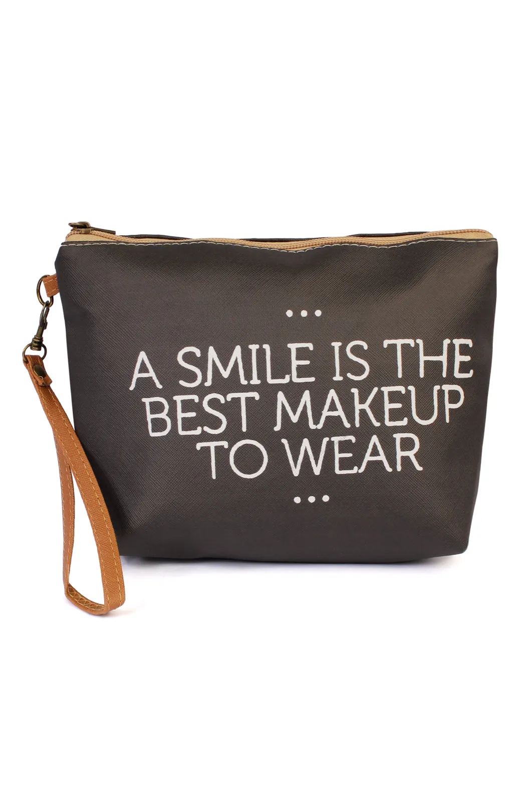 "A SMILE..." WRISTLET MAKEUP BAG
