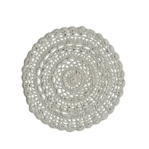 Recycled Cotton Crocheted Placemat