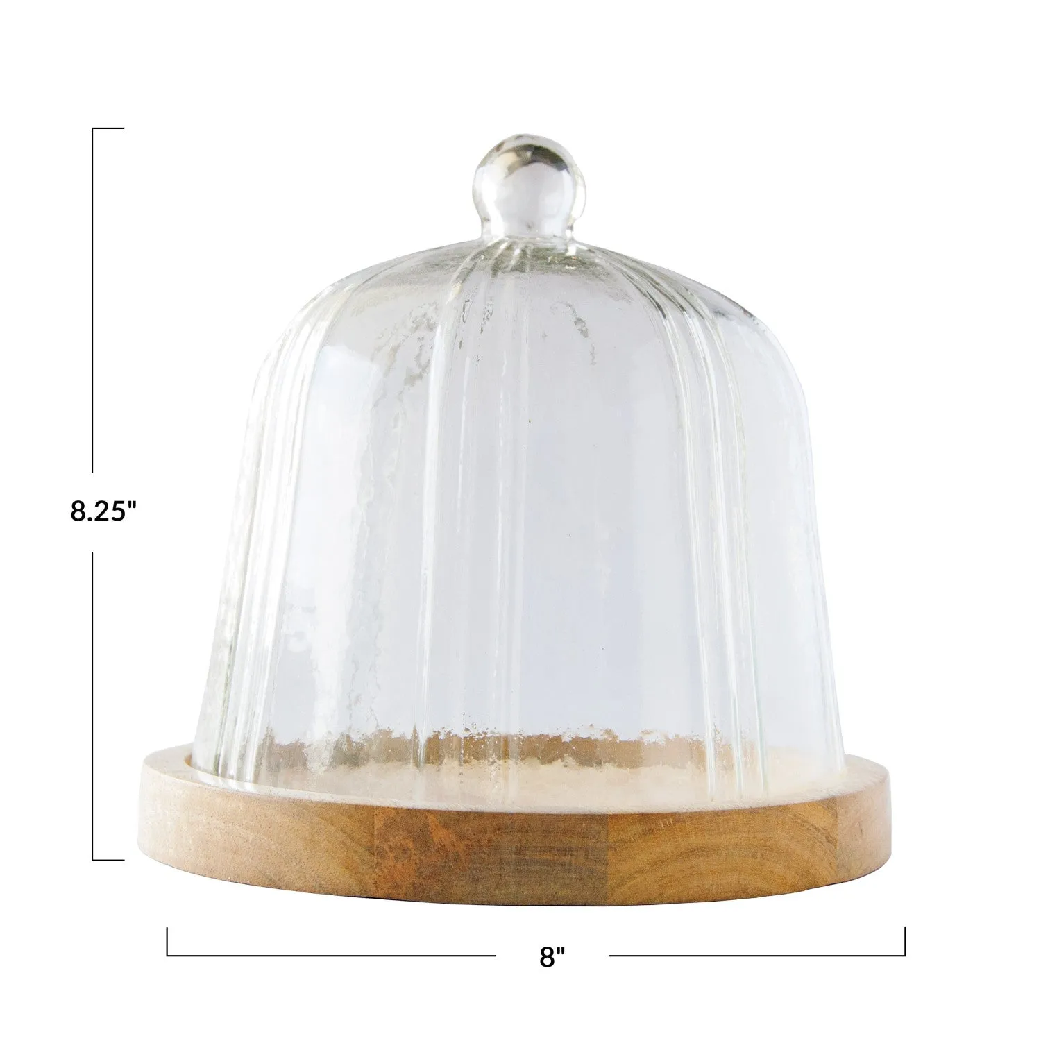 Recycled Glass Cloche