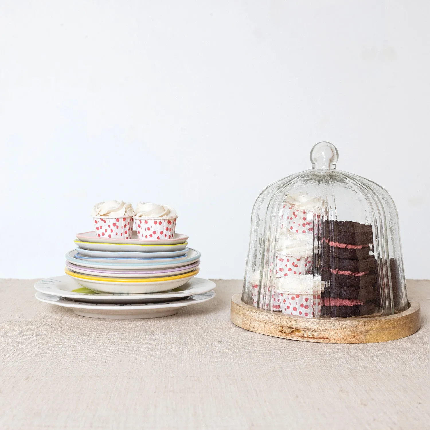 Recycled Glass Cloche