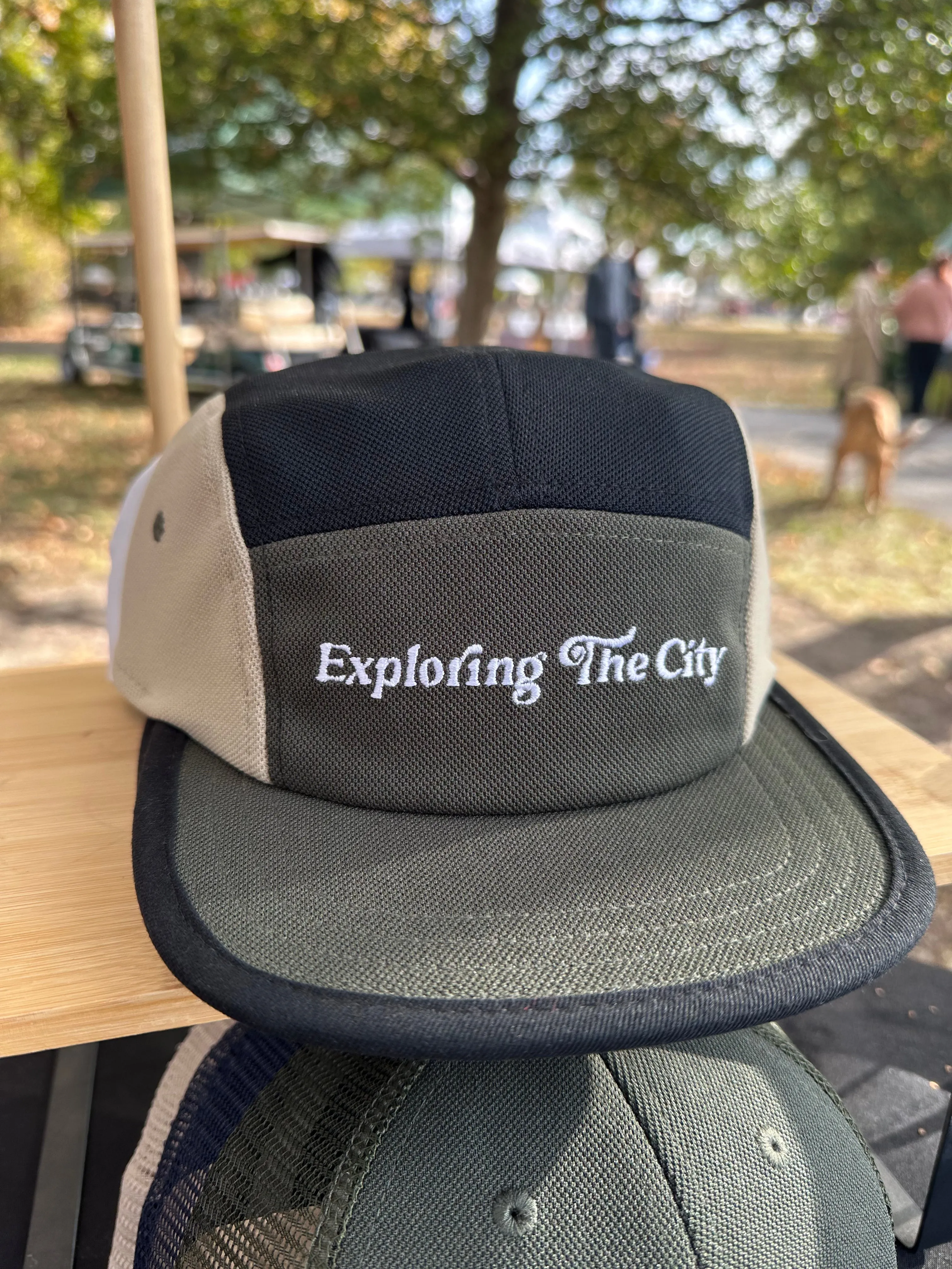 Recycled Runners Hat - Exploring The City