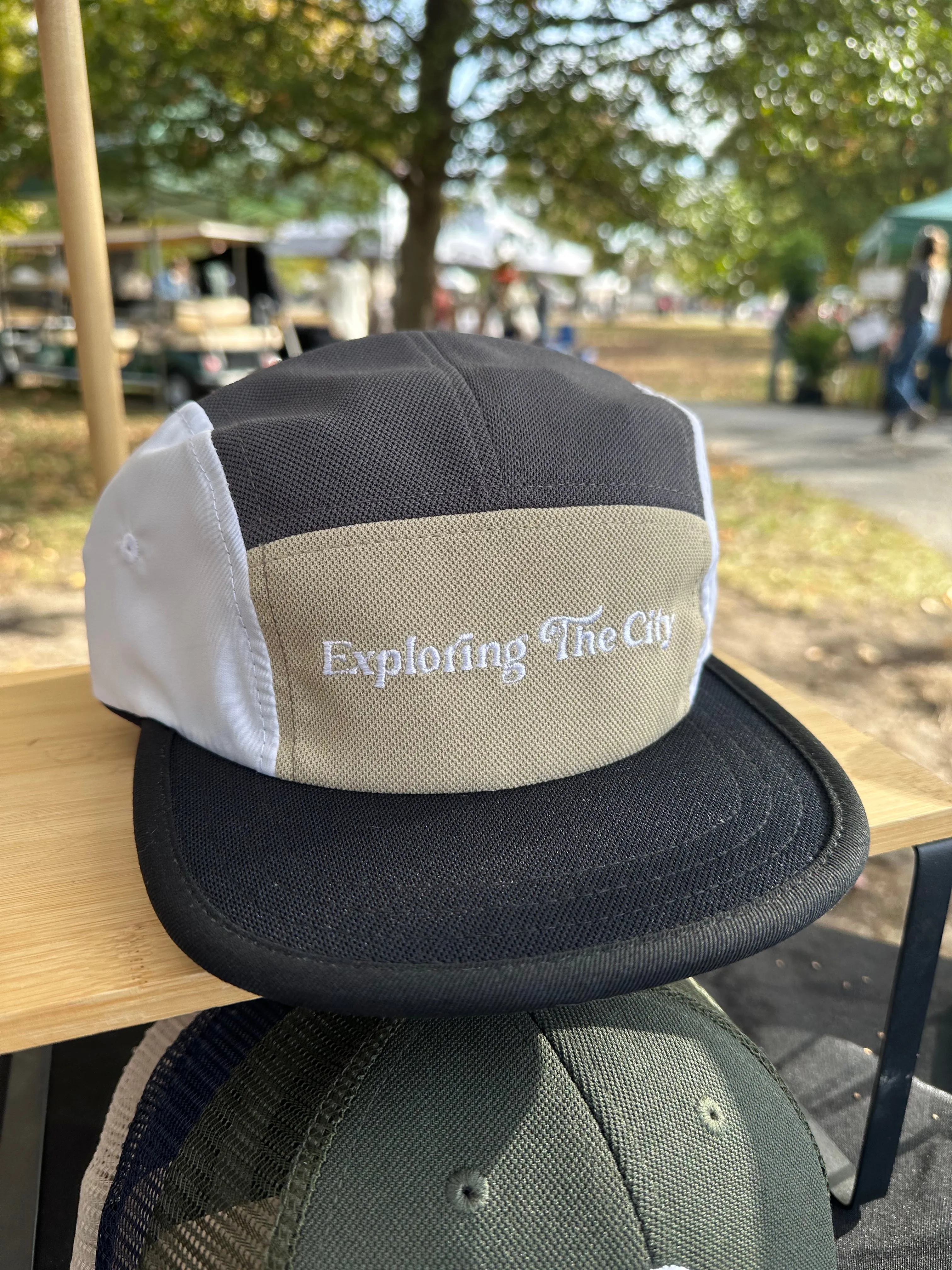Recycled Runners Hat - Exploring The City