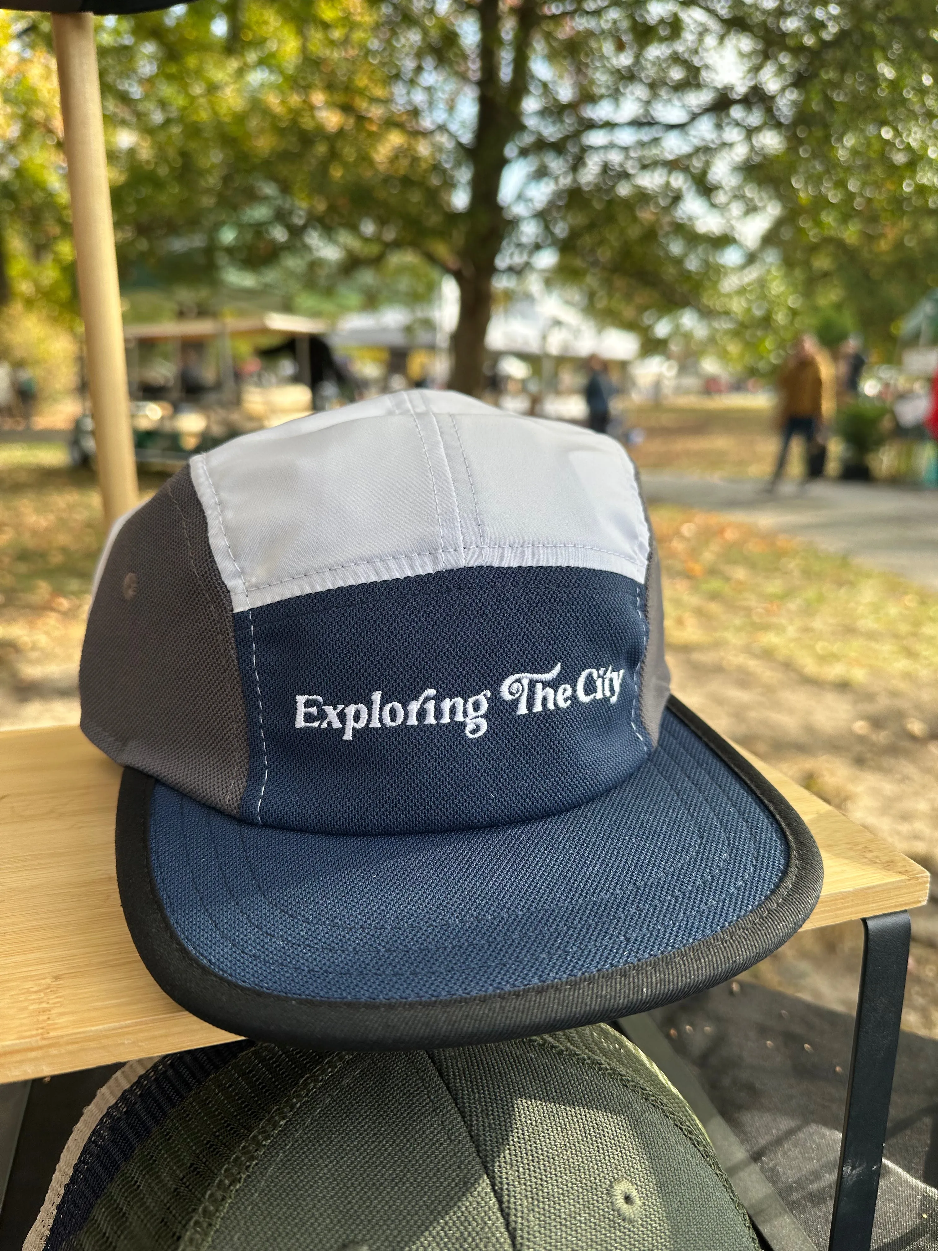 Recycled Runners Hat - Exploring The City