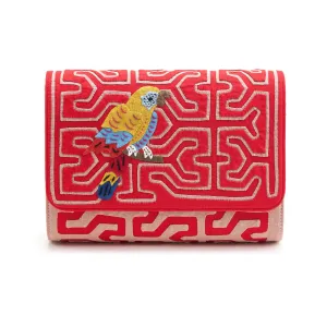 RED GUACAMAYA CLUTCH