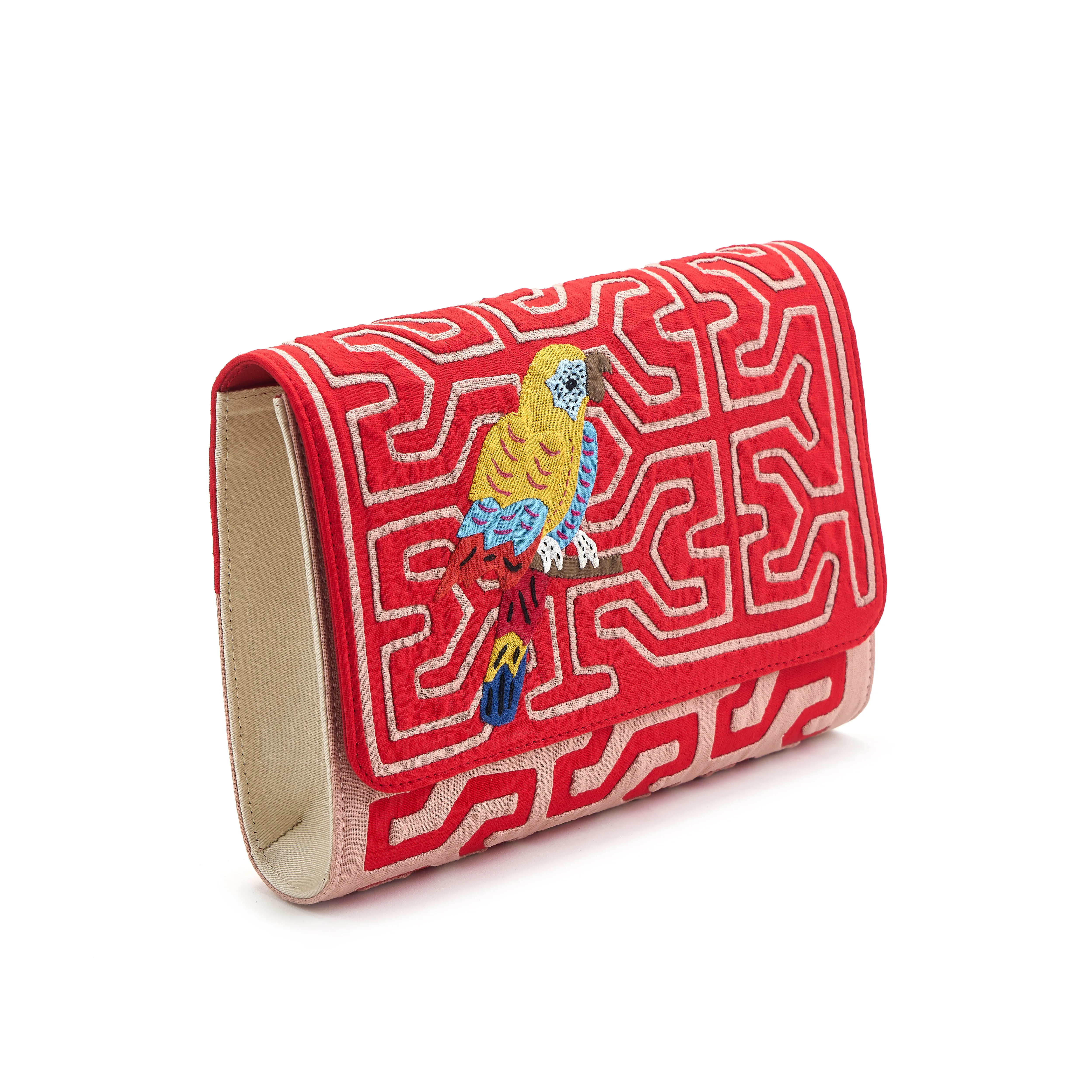 RED GUACAMAYA CLUTCH
