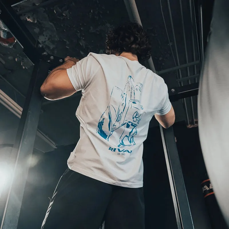 Rival Faded Gloves Graphic Tee with spandex