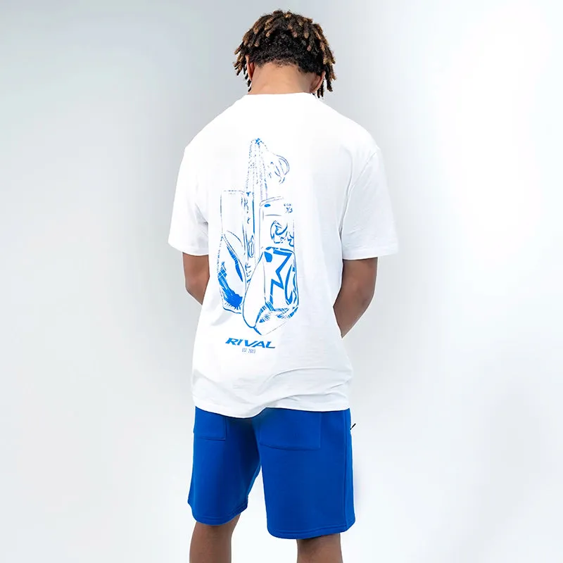 Rival Faded Gloves Graphic Tee with spandex