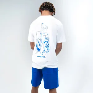 Rival Faded Gloves Graphic Tee with spandex