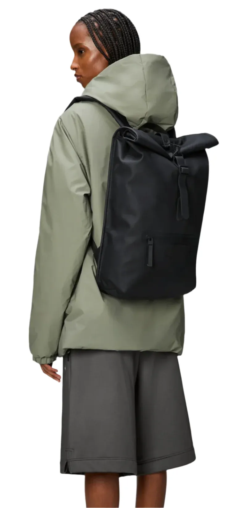 Rolltop Rucksack | Black