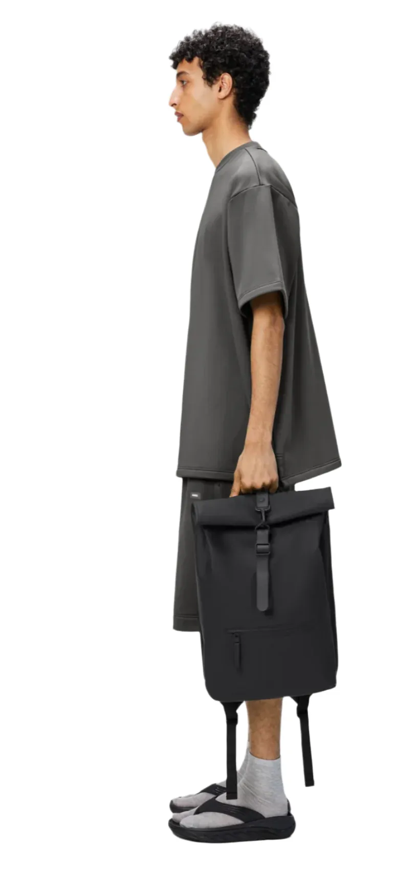 Rolltop Rucksack | Black
