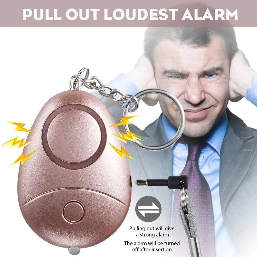 Safesound Personal Alarm Keychain,5 Pack 130DB Personal Security Alarm with LED Lights,Emergency Safety Alarm for Kids Student Women Teen Girls Night Workers Elderly