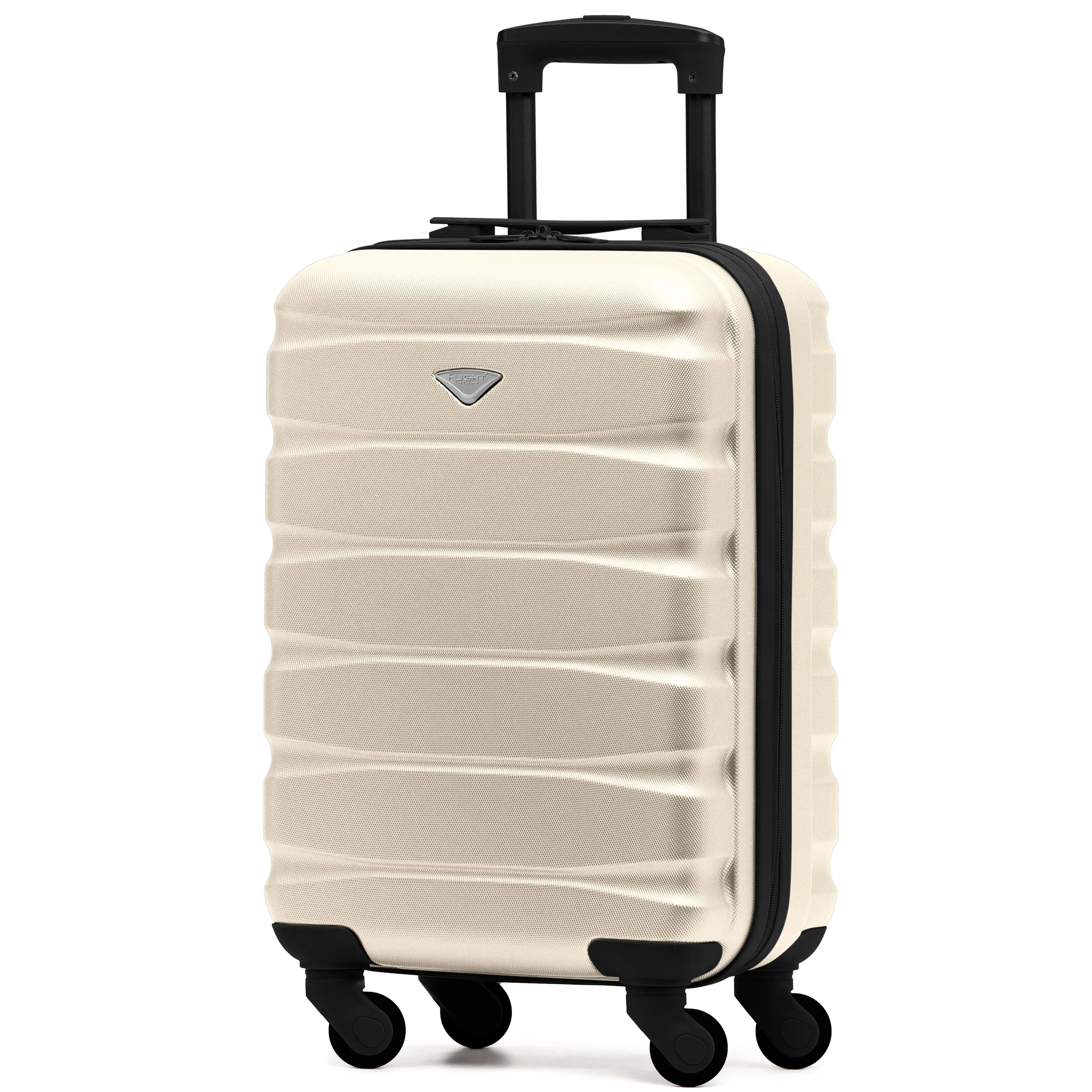 SAFIR Upgraded - 55x35x20cm 4 Wheel ABS Hard Case Suitcases Cabin & Hold Luggagee