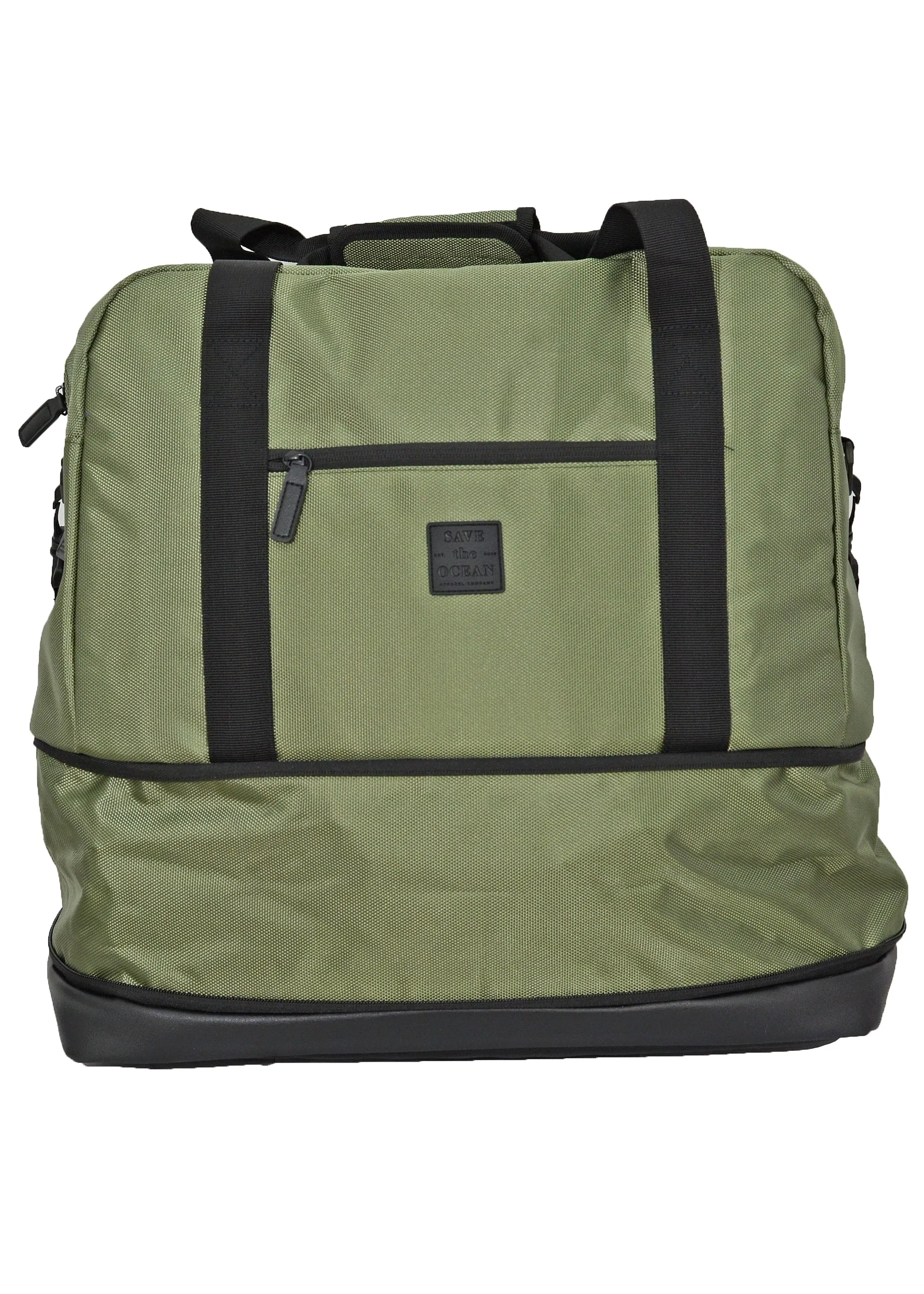 Save The Ocean Sustainable Expandable Duffle Bag