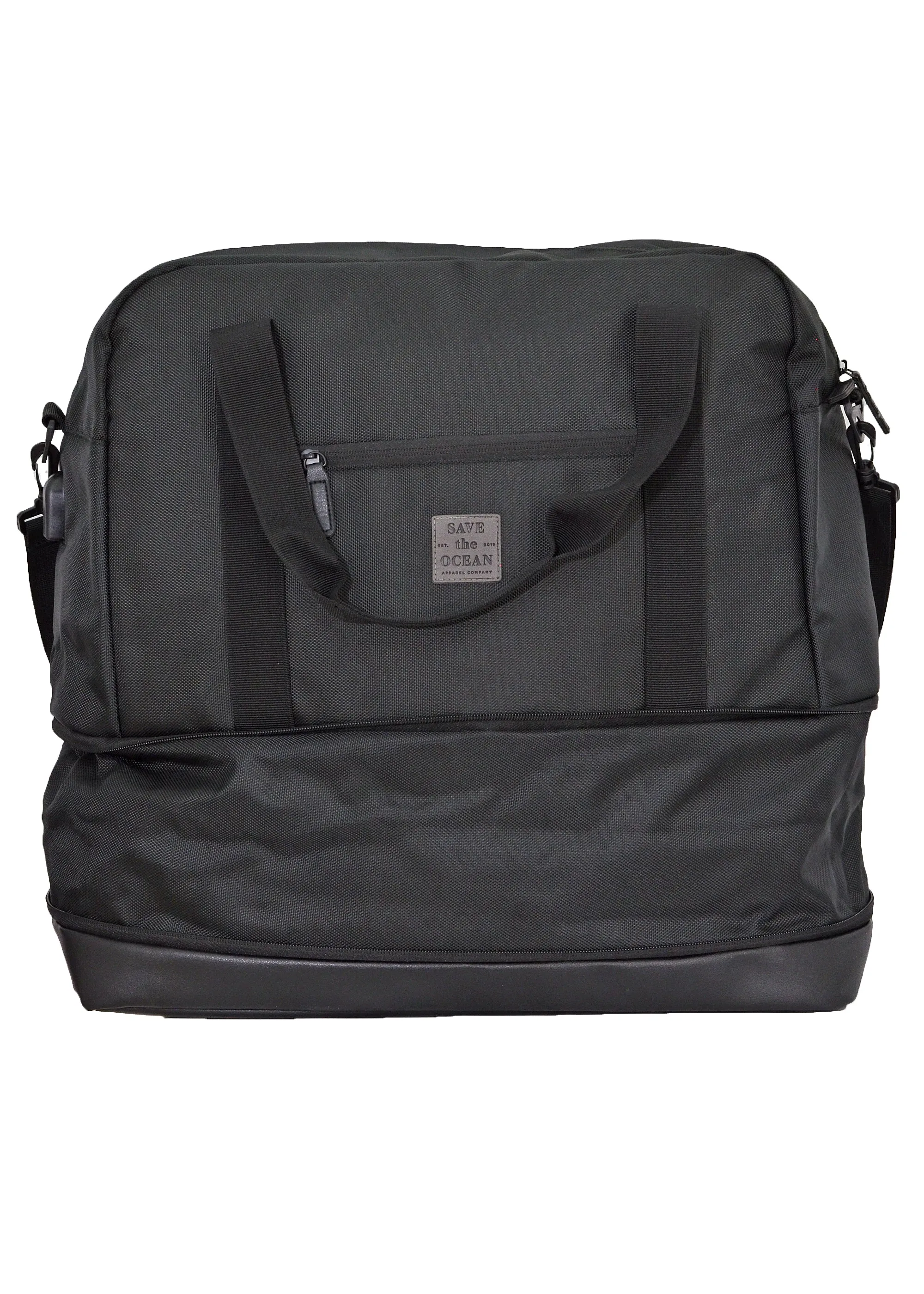 Save The Ocean Sustainable Expandable Duffle Bag
