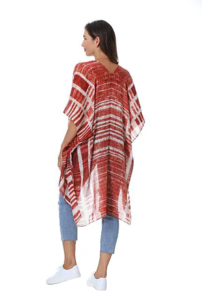 Save The Ocean Sustainable Stripe Kimono
