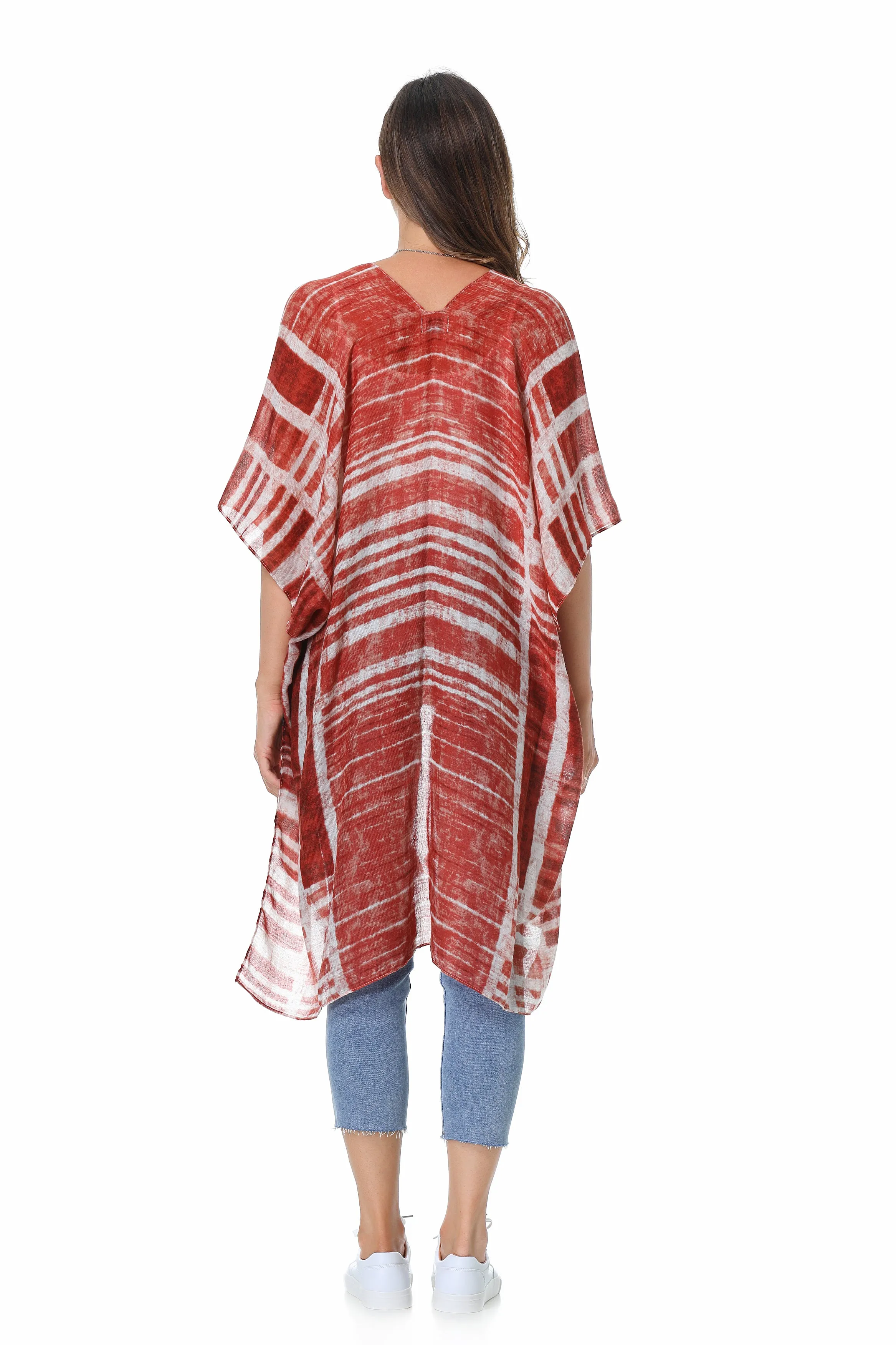 Save The Ocean Sustainable Stripe Kimono
