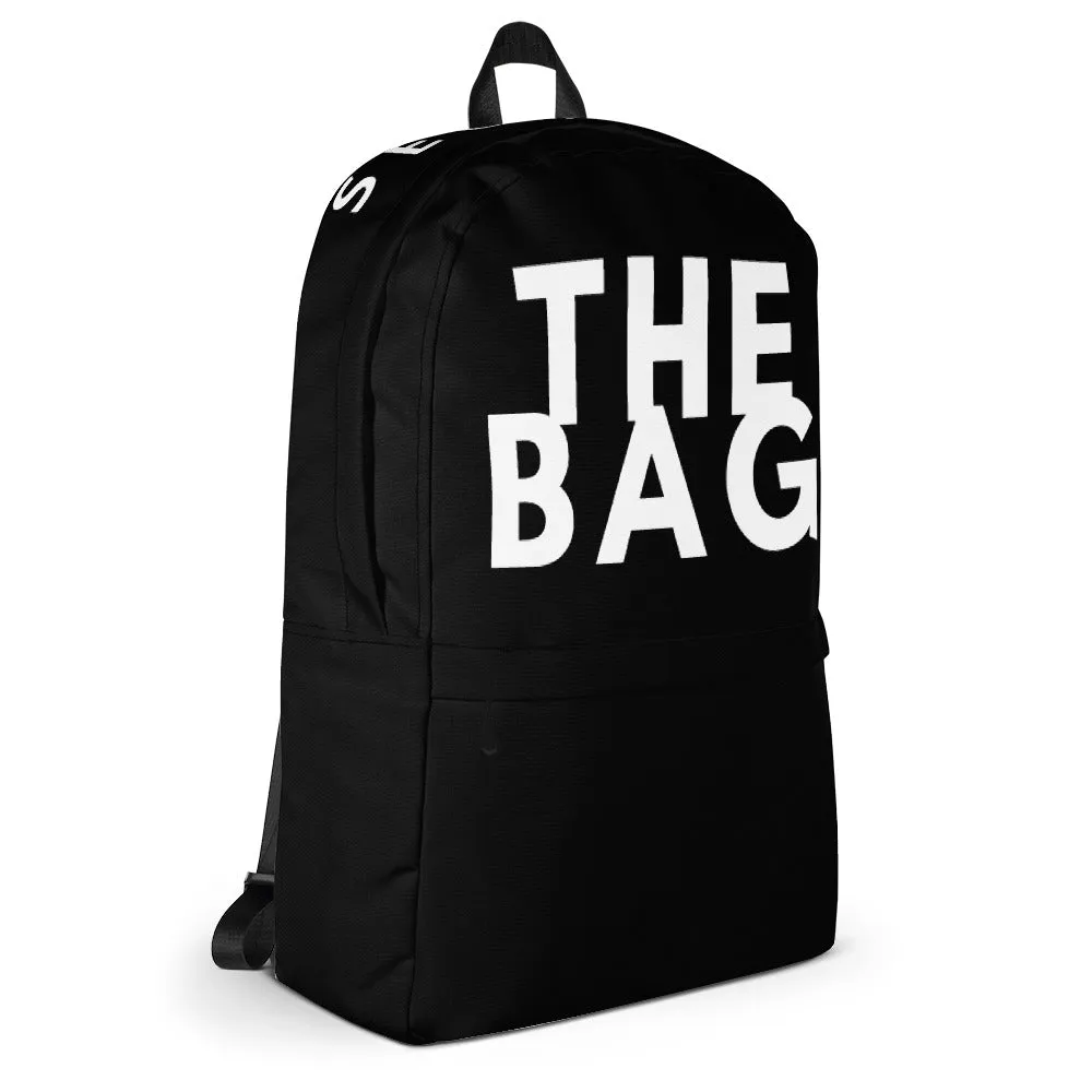Secure The Bag Backpack (Black and White)