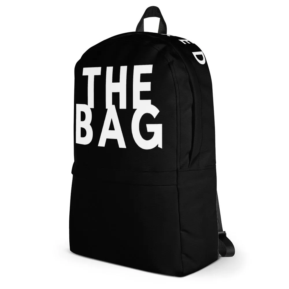 Secure The Bag Backpack (Black and White)