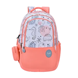 Skybags CHARM 02 SCHOOL BACKPACK CORAL