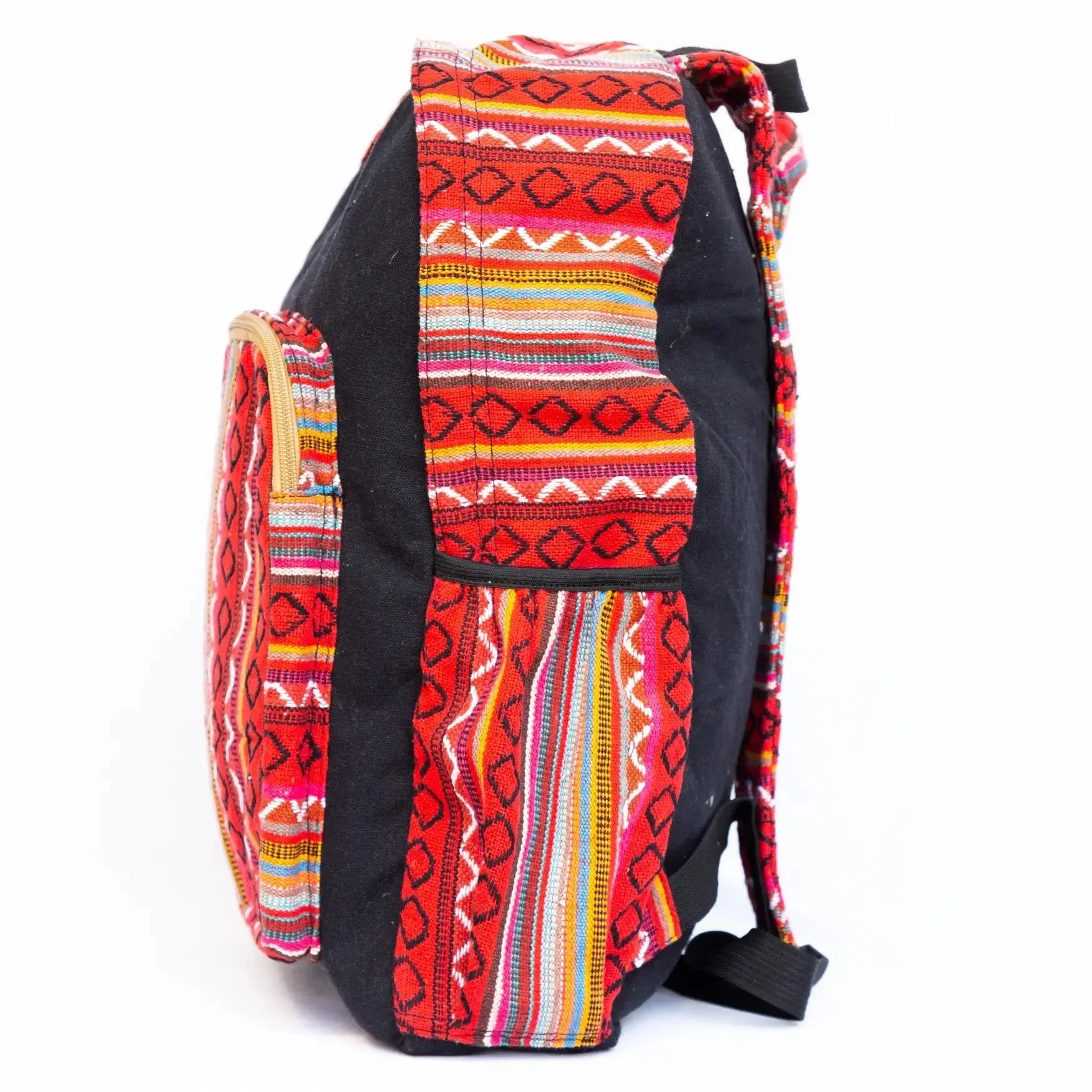 Stylish Hemp Travel Backpack