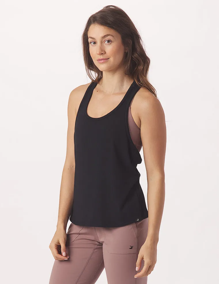 Sunrise Tank: Black