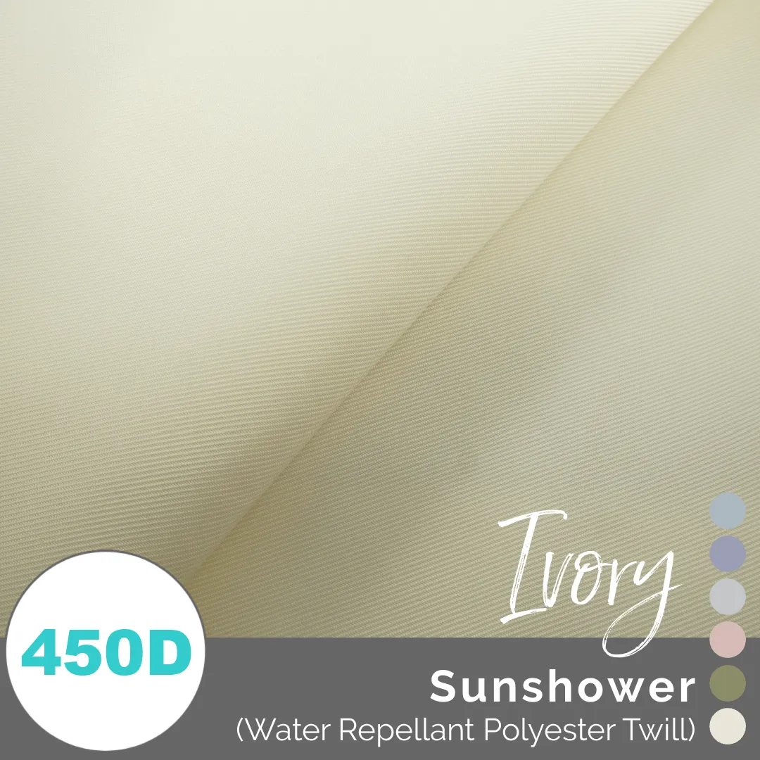 Sunshower - WR Polyester Twill (450 Denier)