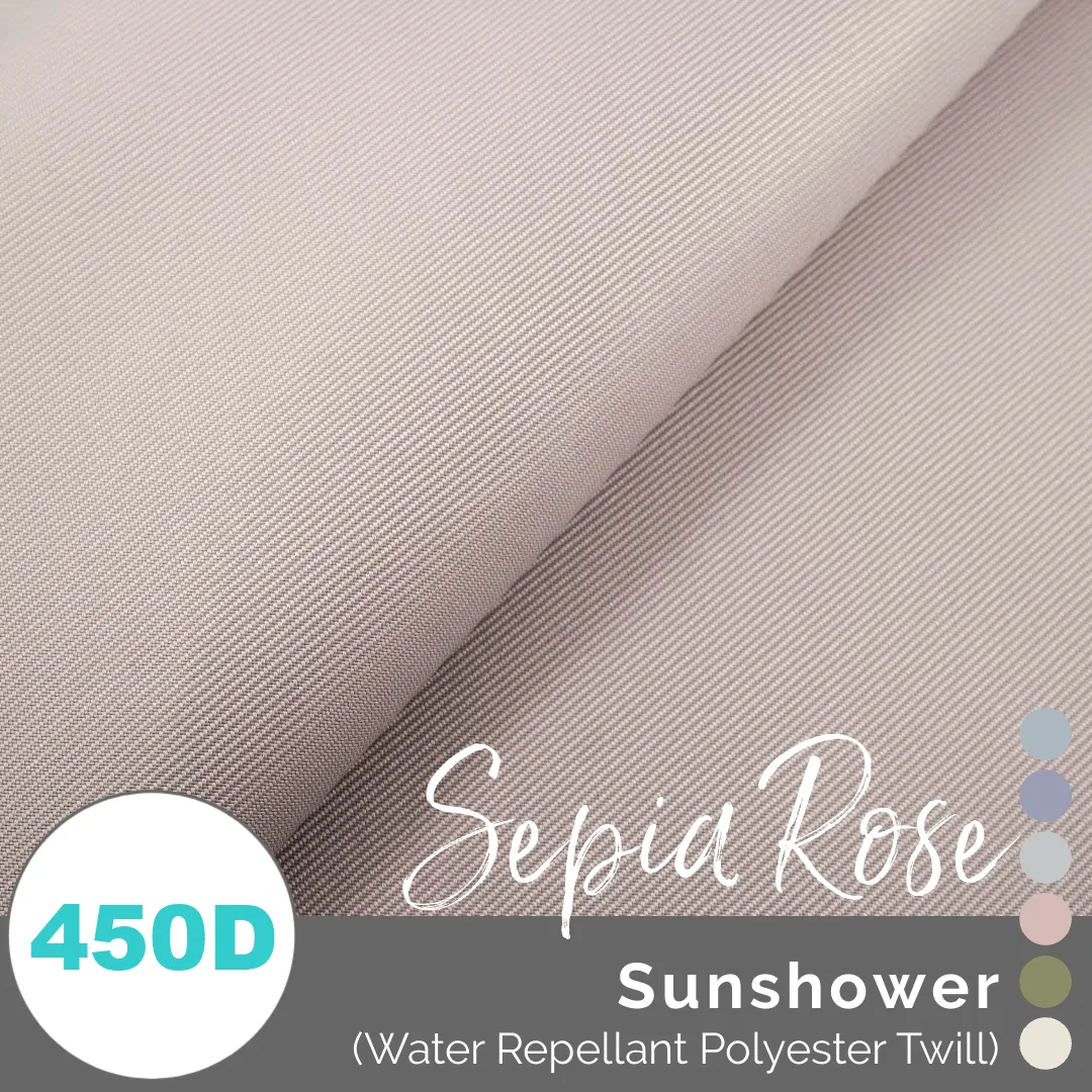 Sunshower - WR Polyester Twill (450 Denier)
