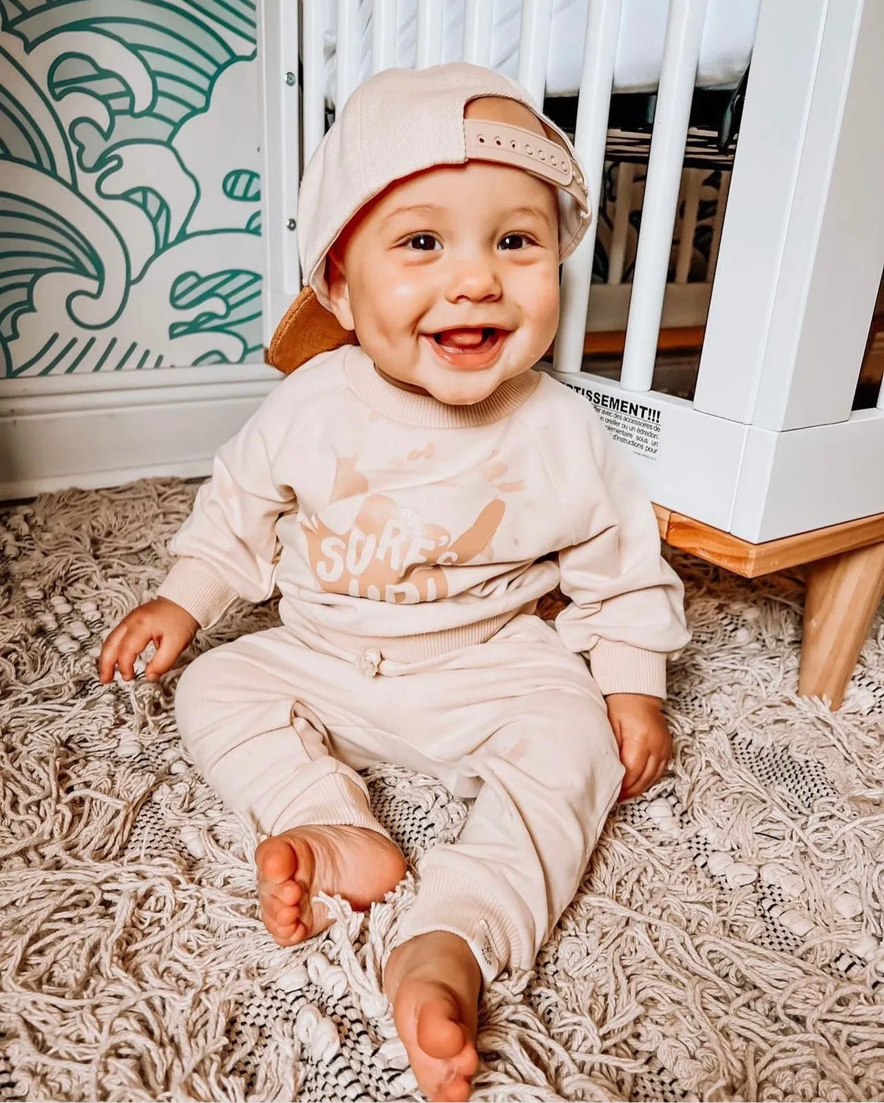 Surf's Up Organic Cotton Romper