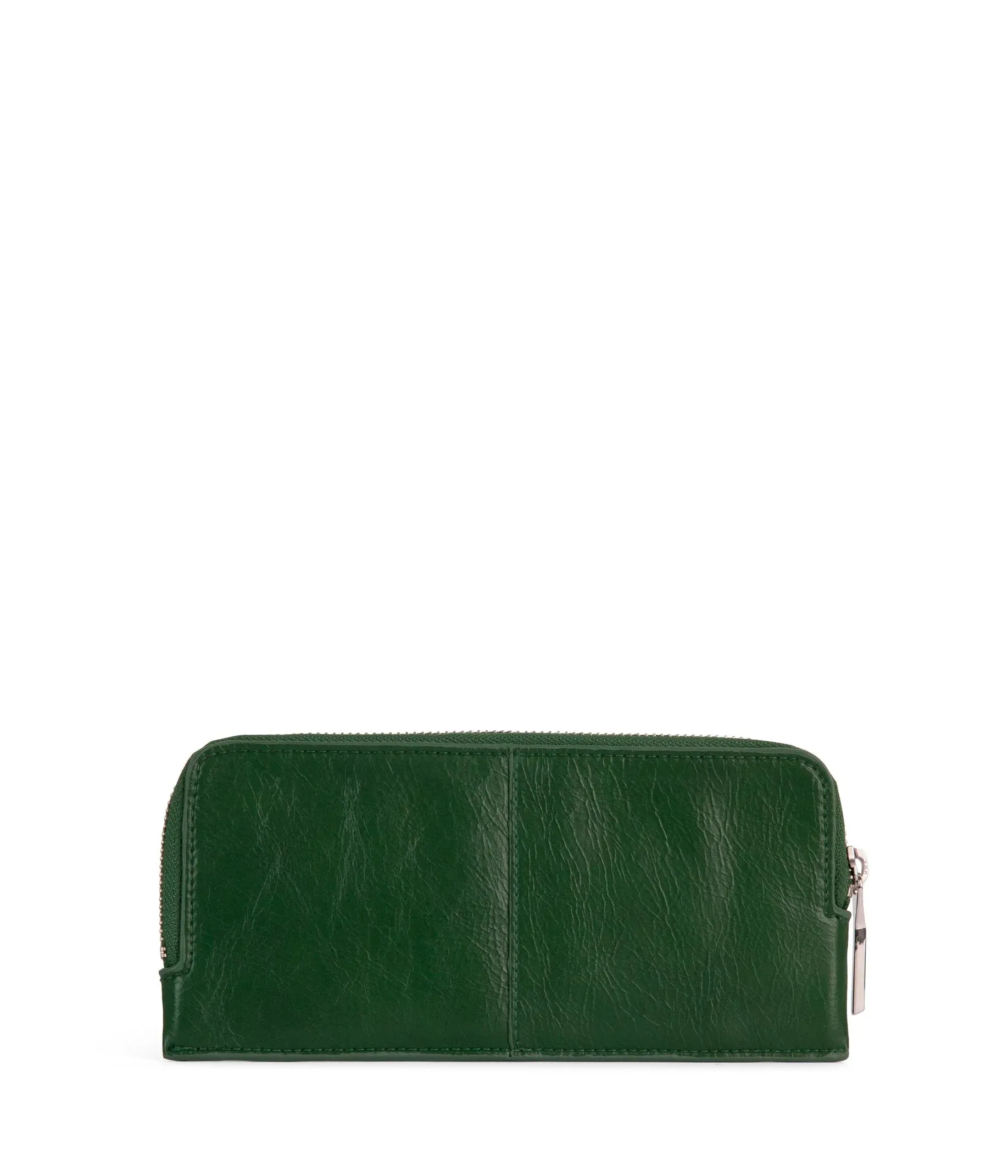 Sustainable Vegan Slim Zip Top Wallet