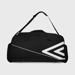 Umbro Unisex Logo Sports Bag Lrg Black/White _ 180159 _ Black