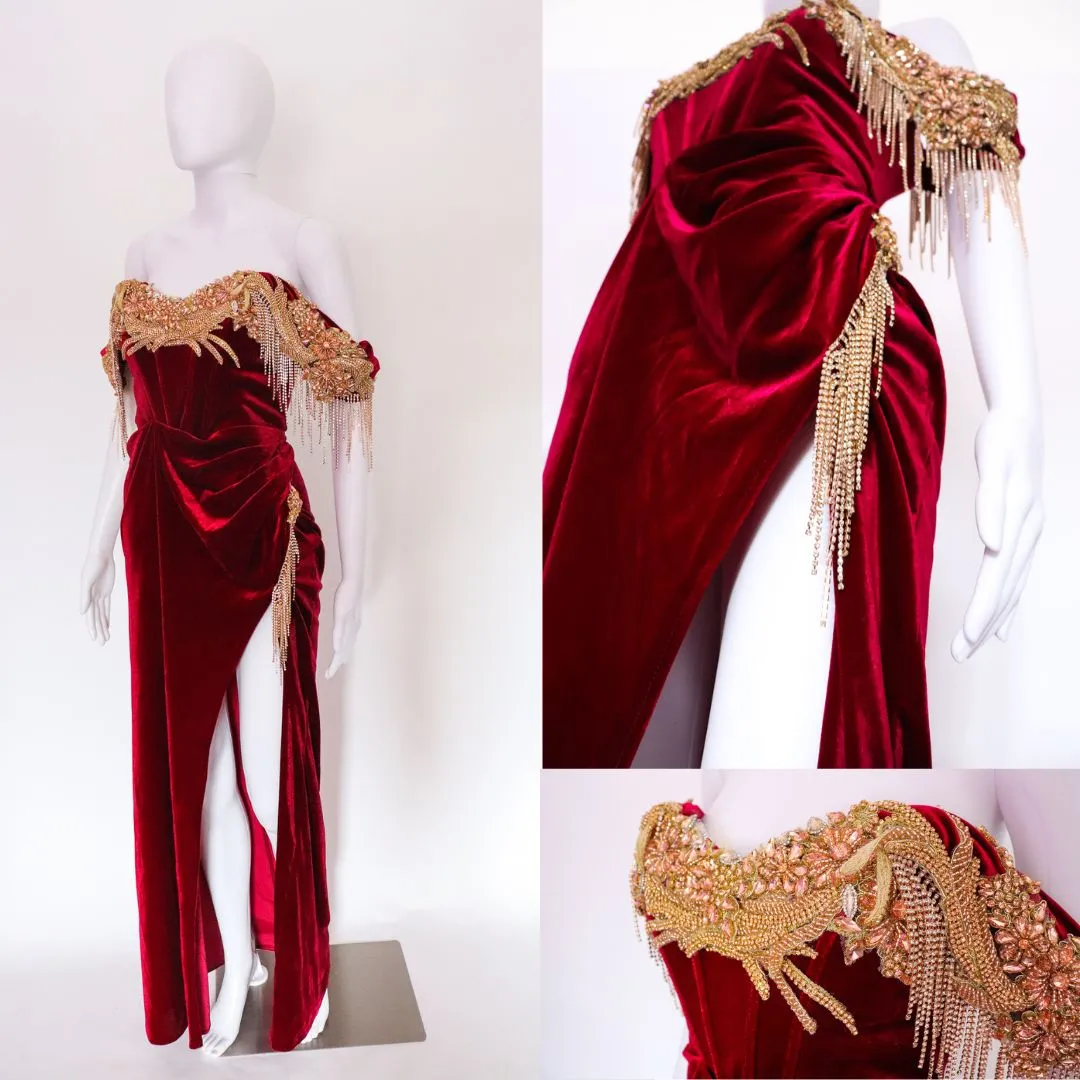 Unique Design Couture Gown