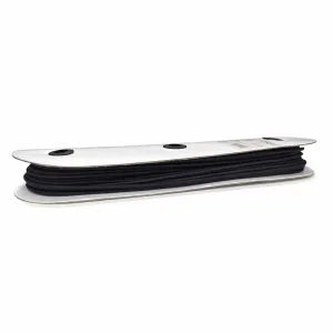 UNIQUE Elastic Cord- 3/32" - 2.4mm - Black - 1 Metre 2042774