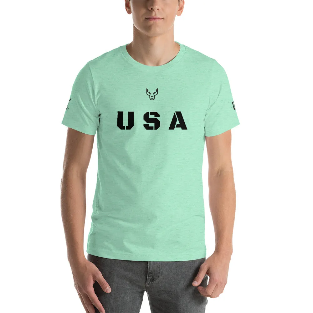 USA, Short-Sleeve Unisex T-Shirt