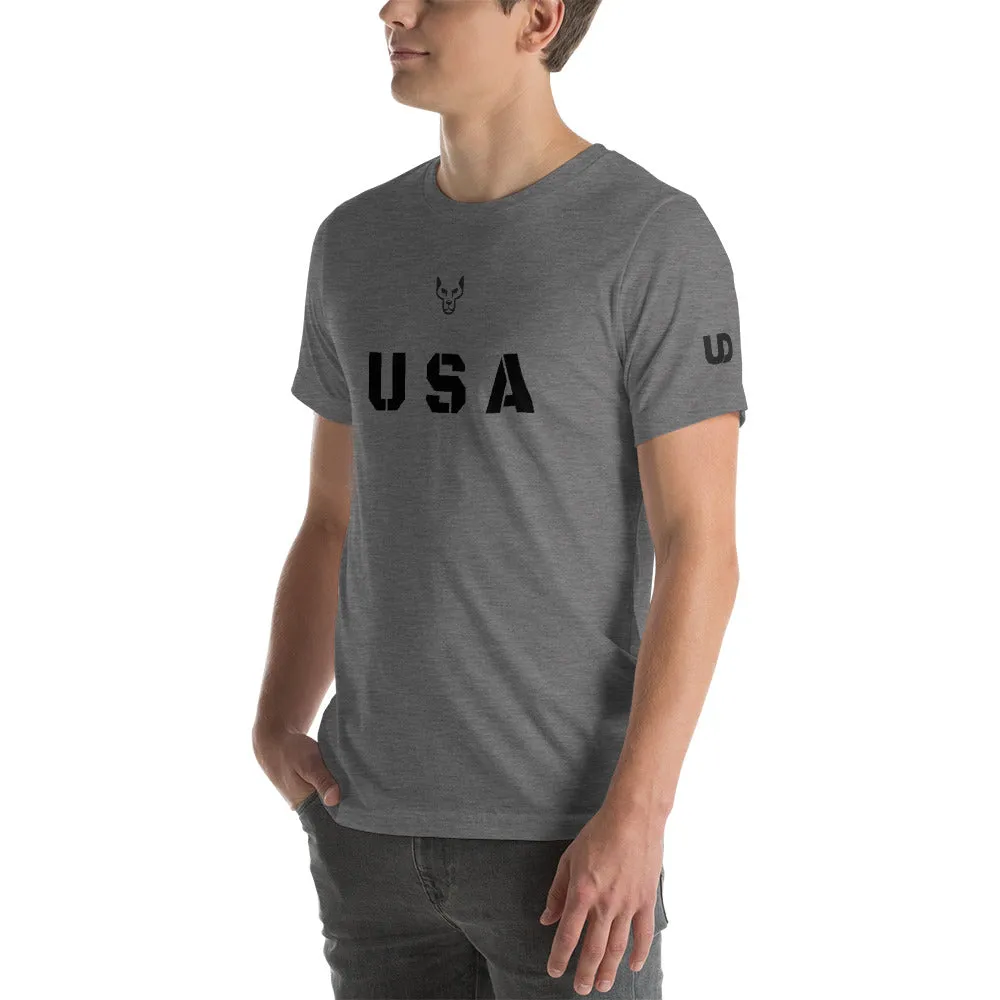 USA, Short-Sleeve Unisex T-Shirt