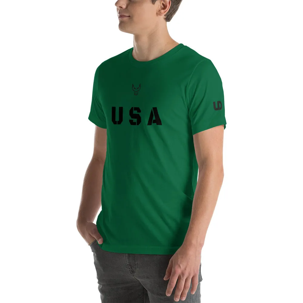 USA, Short-Sleeve Unisex T-Shirt