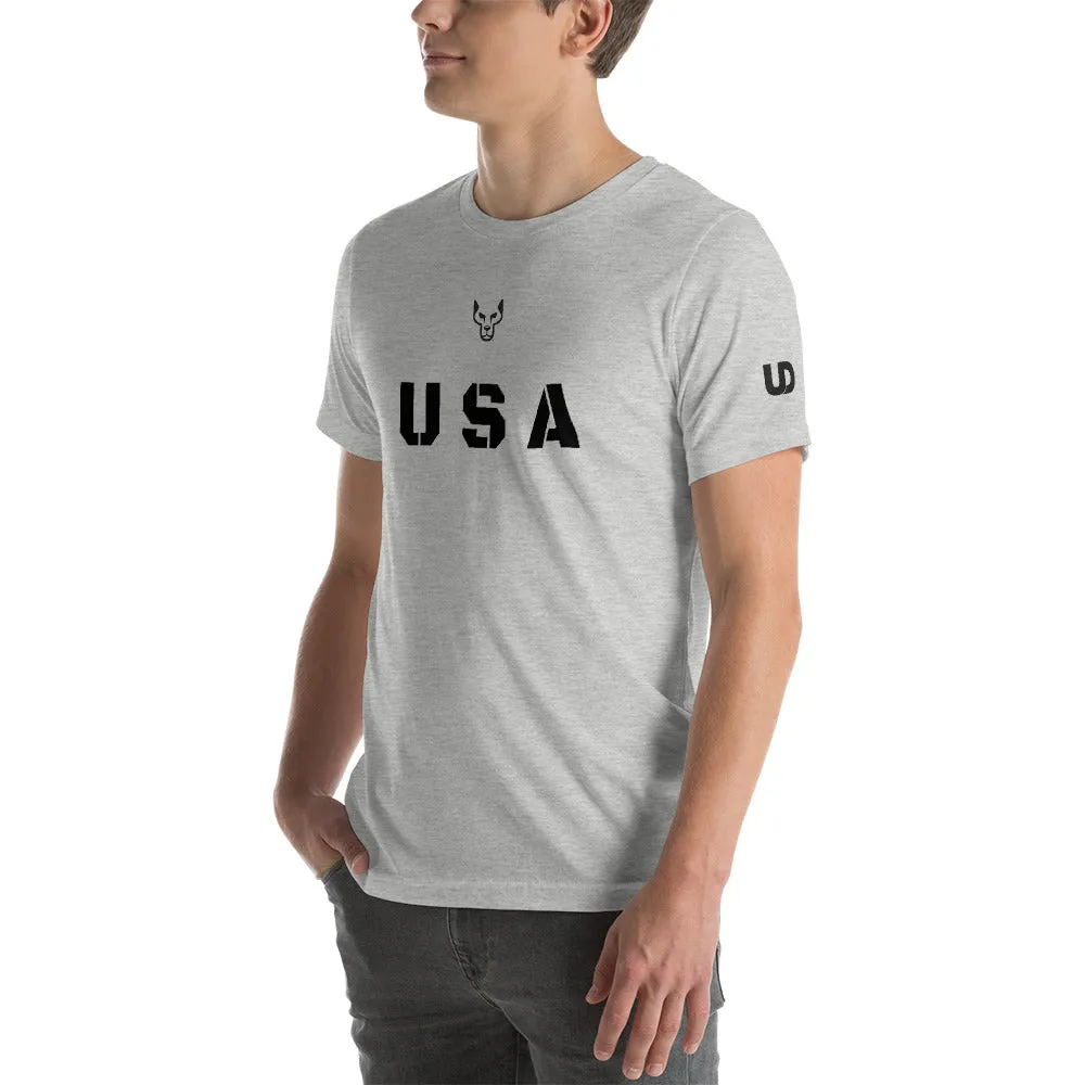USA, Short-Sleeve Unisex T-Shirt
