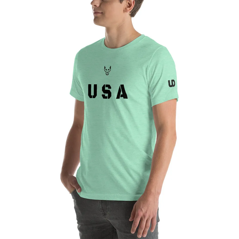 USA, Short-Sleeve Unisex T-Shirt