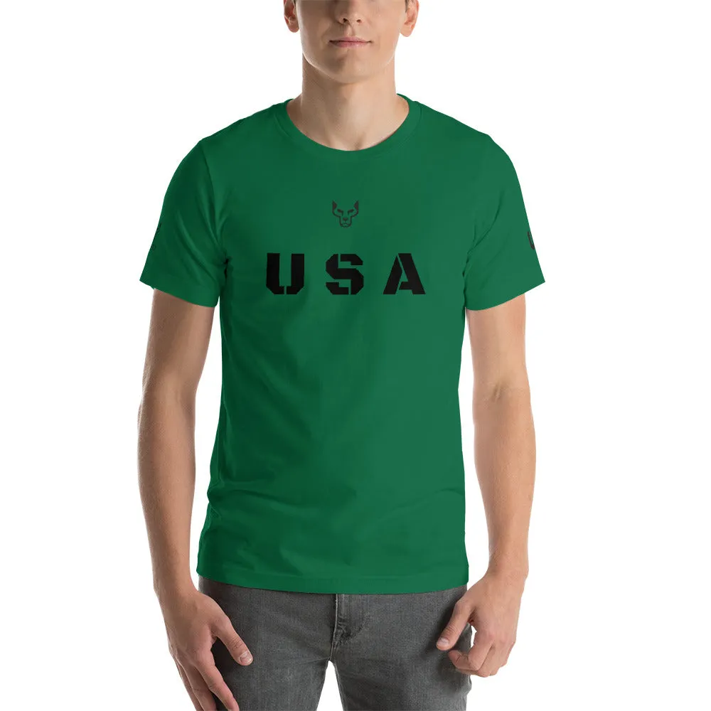 USA, Short-Sleeve Unisex T-Shirt