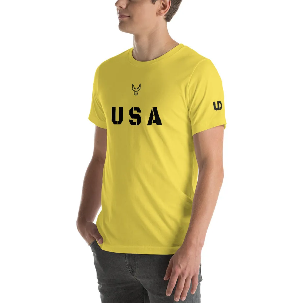 USA, Short-Sleeve Unisex T-Shirt