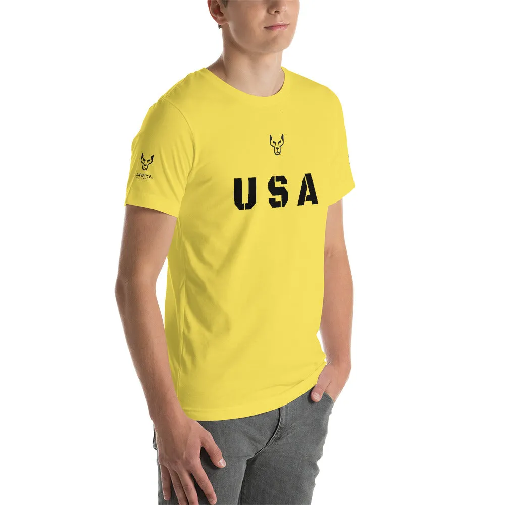 USA, Short-Sleeve Unisex T-Shirt