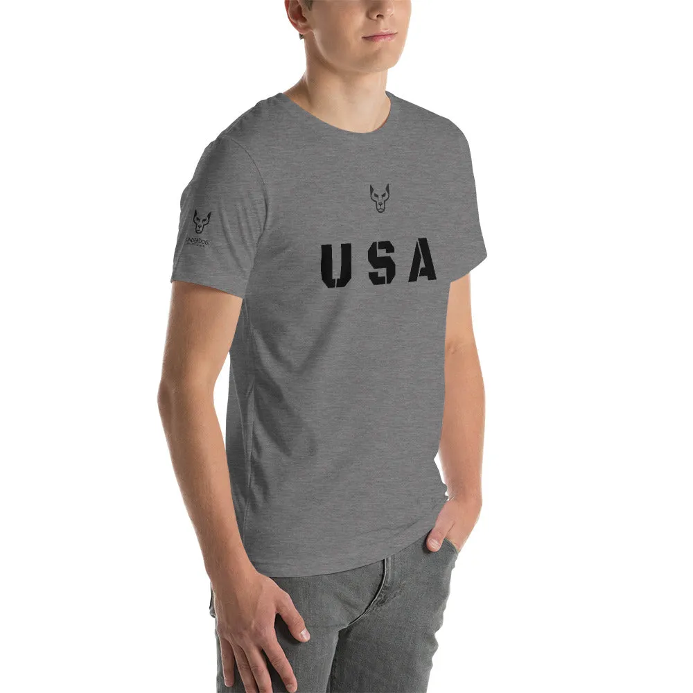 USA, Short-Sleeve Unisex T-Shirt