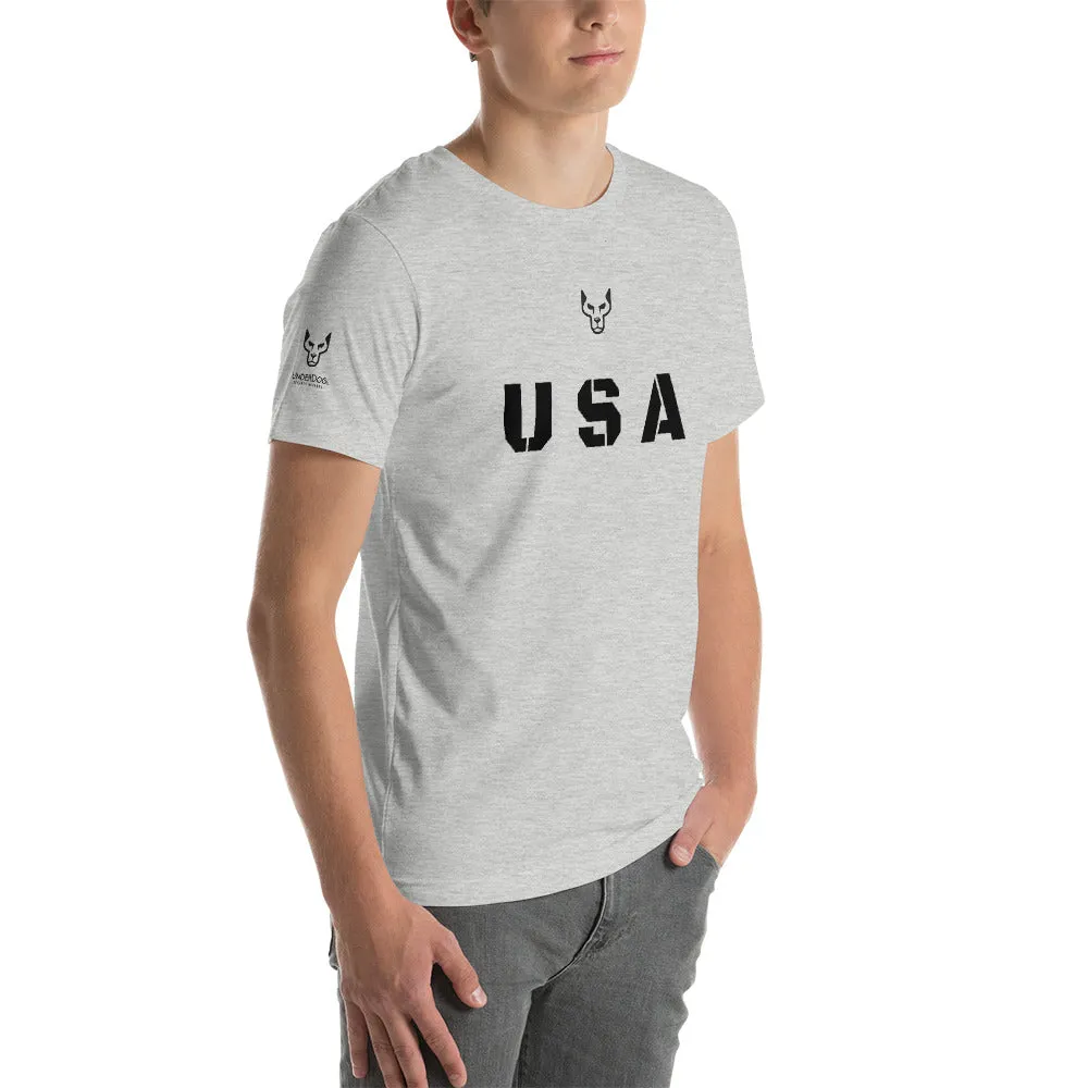 USA, Short-Sleeve Unisex T-Shirt