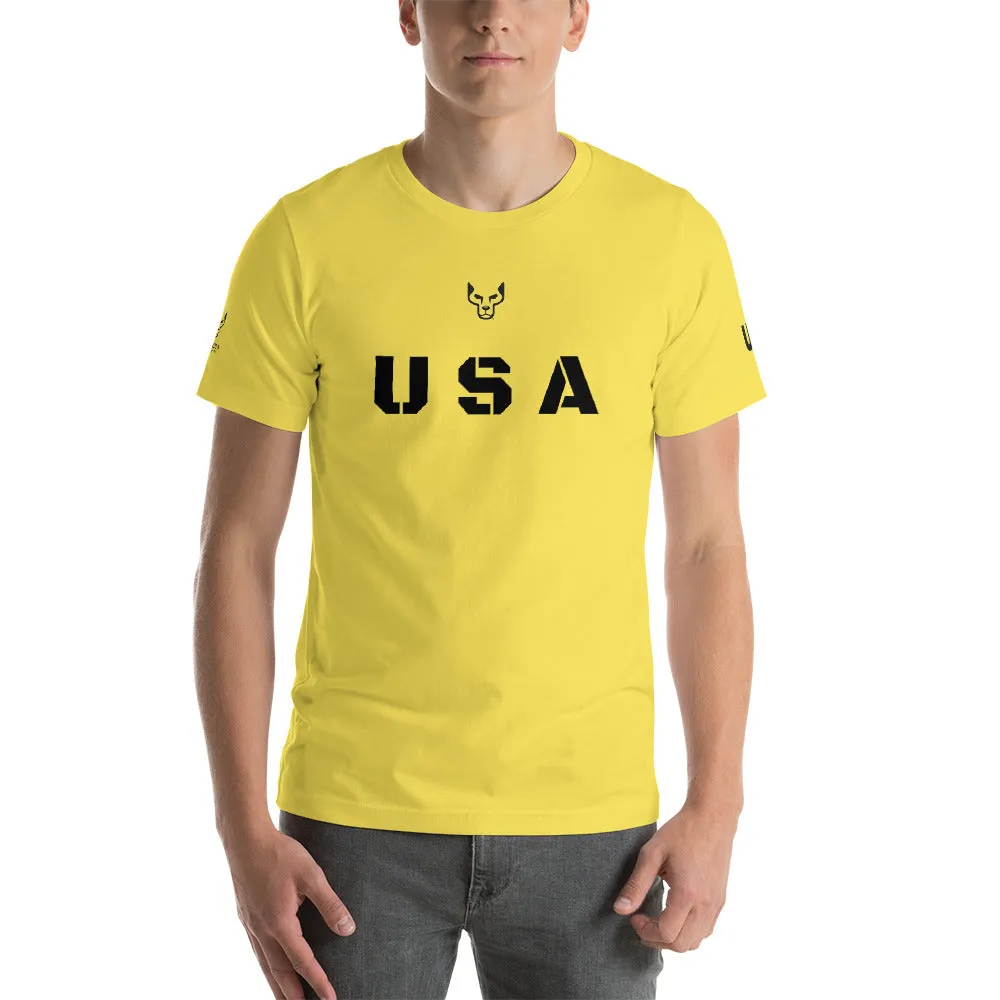 USA, Short-Sleeve Unisex T-Shirt