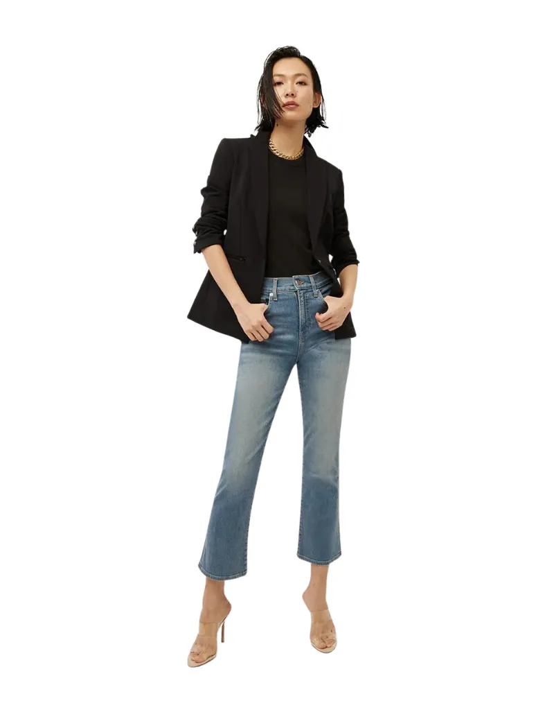 Veronica Beard Iconic Scuba Dickey Jacket in Black