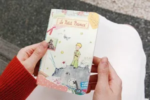 Vintage Collage Stitch Line Note (S) -The Little Prince