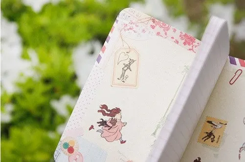 Vintage Collage Stitch Line Note (S) - The Wonderful Wizard Of Oz